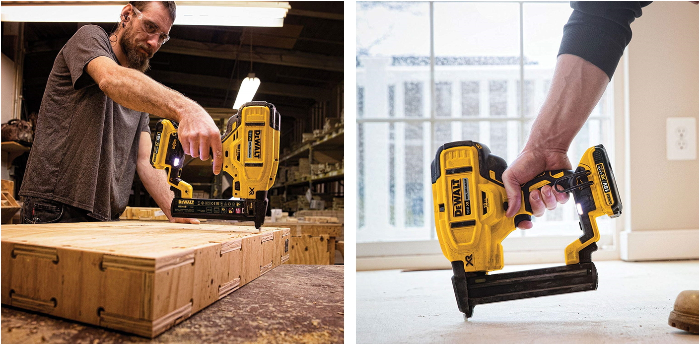 אקדח מסמרים מקצועי נטען DEWALT DCB681 DCN681D2